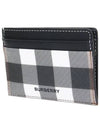 Check Print 2-tier Card Wallet Dark Burch Brown - BURBERRY - BALAAN 3