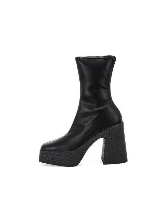 Skyla chunky heel ankle boots black 270893 - STELLA MCCARTNEY - BALAAN 1