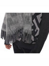 All-Over FF Motif Print Wool Scarf Grey - FENDI - BALAAN 6