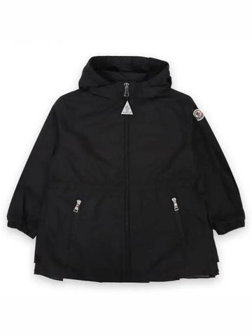 Kids WETE Hooded Wind Jacket Black 1A00113 5968E 999 8 10A 1054477 - MONCLER - BALAAN 1