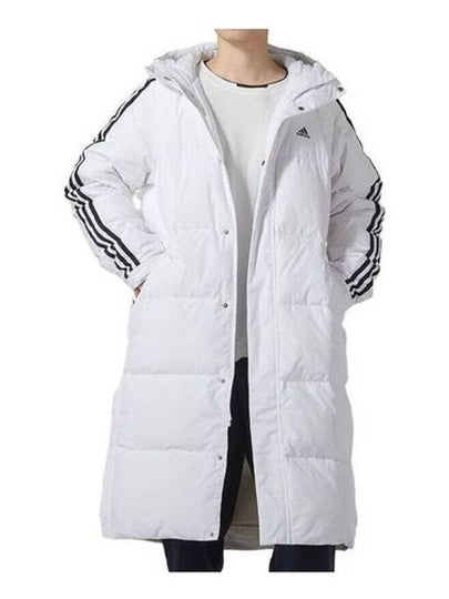 3S Long Down Padding Jacket White - ADIDAS - BALAAN 2