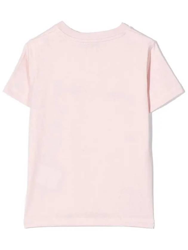 Kids Logo T Shirt Pink 8C000 36 899M5 50J - MONCLER - BALAAN 3