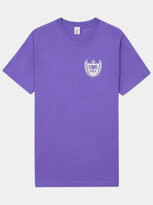 Beverly Hills Short Sleeve T-shirt Purple - SPORTY & RICH - BALAAN 2