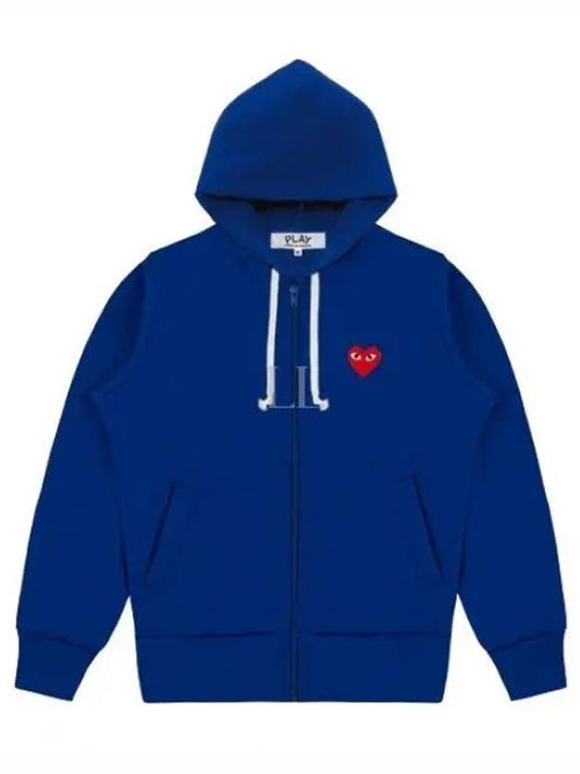 24 AZ T171 051 2 P1T171 Red Heart Waffen Hood Zip up - COMME DES GARCONS - BALAAN 1