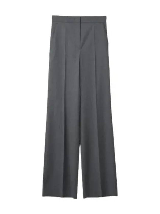 Cesena wool pants gray - MAX MARA - BALAAN 1