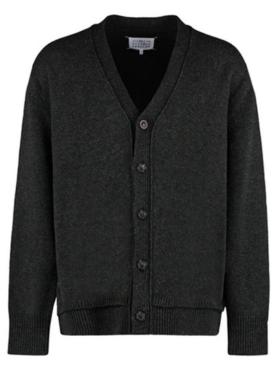 Elbow Patch Cardigan Dark Green - MAISON MARGIELA - BALAAN 2