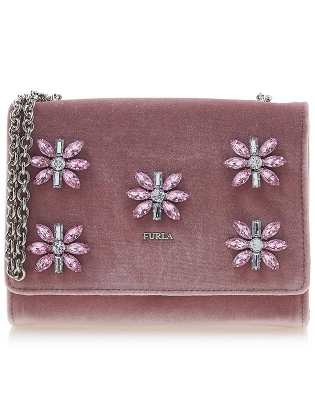 Women’s Chain Mini Cross Bag 1045834 B BZU6 TVP - FURLA - BALAAN 1