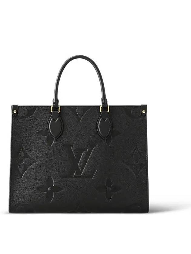 OnTheGo MM Monogram Tote Bag Black - LOUIS VUITTON - BALAAN 7