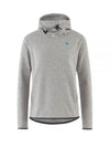 Palen Wool Hoodie Women Dove Gray 20619W81 893 - KLATTERMUSEN - BALAAN 2