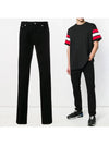 Logo Patch Distressed Straight Jeans Black - GIVENCHY - BALAAN 2