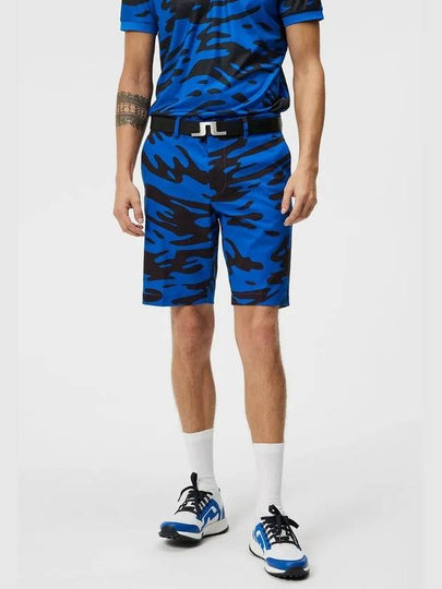 Men s Team Print Shorts Neptune Blue GMPA08935 O496 - J.LINDEBERG - BALAAN 2