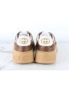 GG ebony emboss sneakers 7 260 - GUCCI - BALAAN 4