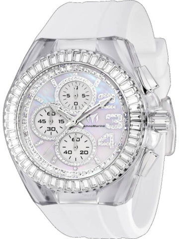 Technomarine Cruise Chronograph Quartz Crystal White Dial Men's Watch TM-121024 - TECHNOMARINE - BALAAN 1