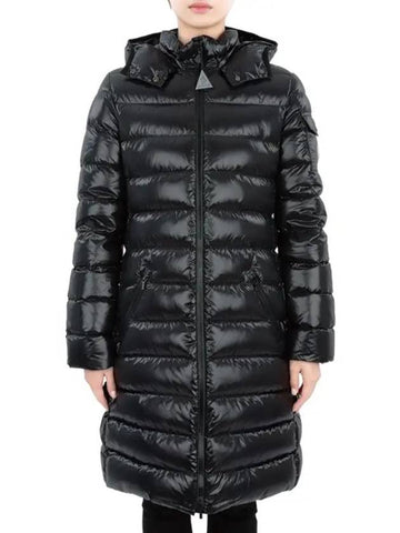 Kids MOKA long padded jacket black 1C50110 68950 999 12 14A adult wearable - MONCLER - BALAAN 1