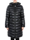 Kids MOKA long padded jacket black 1C50110 68950 999 12 14A adult wearable - MONCLER - BALAAN 1