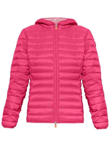 Save The Duck Gem Pink Dizy Giga Puffer Jacket, Brand Size 2 (Medium) - SAVE THE DUCK - BALAAN 1