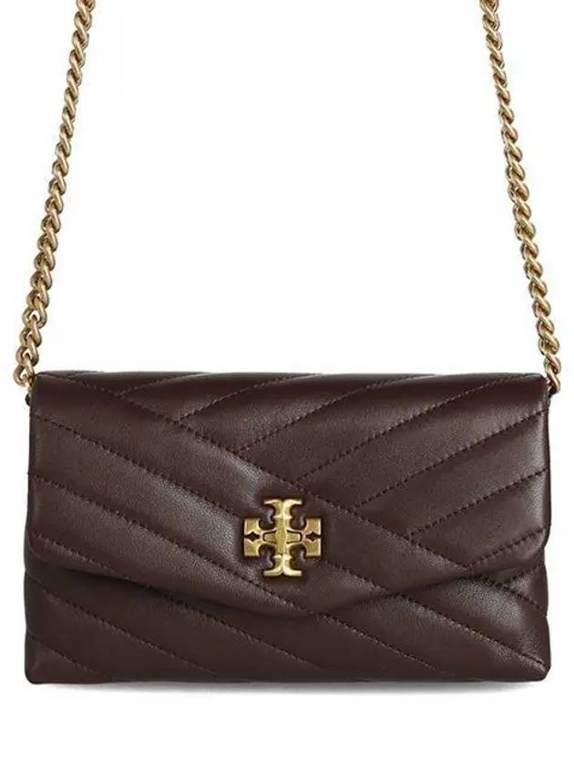 Kira Chevron Chain Long Wallet Tempranio - TORY BURCH - BALAAN 2