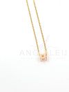 Mini Pop H Pendant Necklace Gold Rose Dragee - HERMES - BALAAN 6