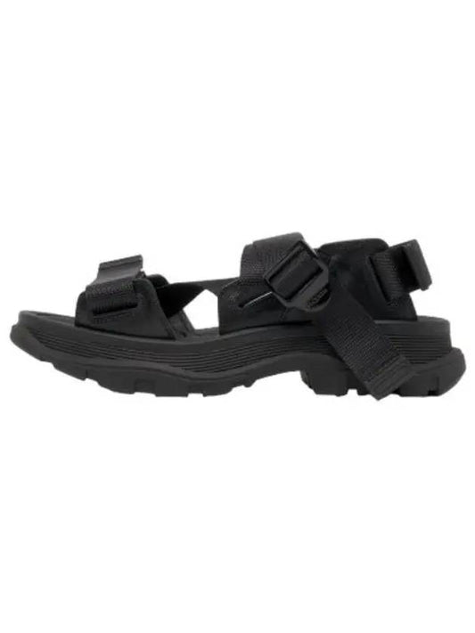 tread sandals black - ALEXANDER MCQUEEN - BALAAN 1