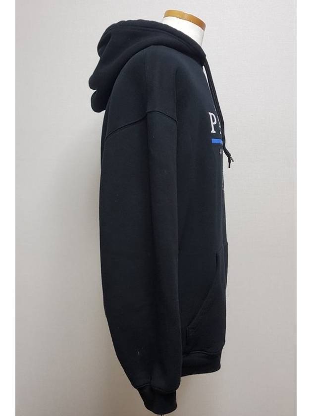 Paris Logo Hooded Sweatshirt S - BALENCIAGA - BALAAN 5