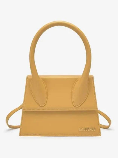 Le Grand Chiquito Large Signature Tote Bag Dark Yellow - JACQUEMUS - BALAAN 2