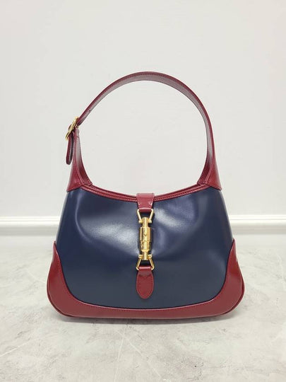 Navy Red Jackie 1961 Hobo Bag Small - GUCCI - BALAAN 2