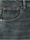 Brushed Vintage Washed Denim Pants M GJEAN74 - PANICALE - BALAAN 4