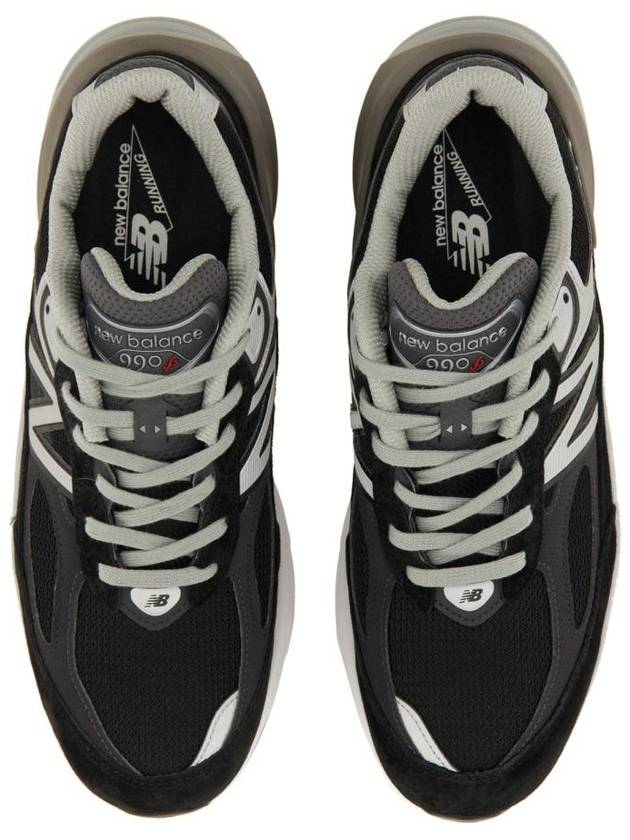 990v6 Low Top Sneakers Grey Black - NEW BALANCE - BALAAN 7