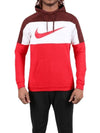 Men's Swoosh Dri Fit Hoodie Red - NIKE - BALAAN 1