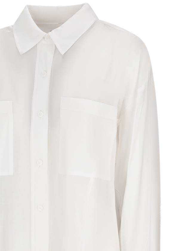 CREPE SHIRT - CALVIN KLEIN - BALAAN 3