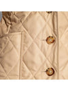 Diamond Quilted Thermoregulated Jacket New Chino Beige - BURBERRY - BALAAN 5