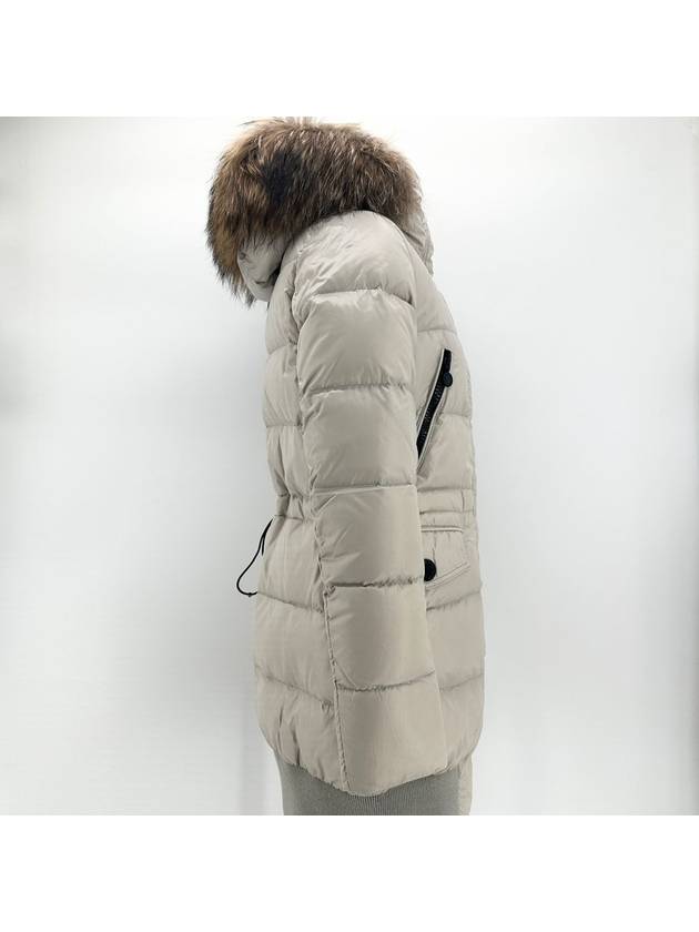 fur long padded jumper - MONCLER - BALAAN 5