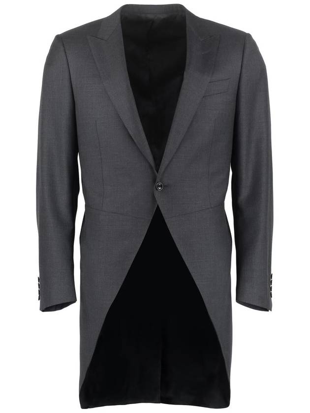 Canali Wool Tailored Jacket - CANALI - BALAAN 1