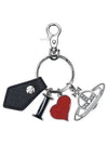 Polly I Love ORB Charm Key Holder Black - VIVIENNE WESTWOOD - BALAAN 2