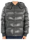 Maljaset short down padding dark gray - MONCLER - BALAAN 2