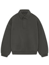 Essential Long Sleeve Polo Black Men - FEAR OF GOD ESSENTIALS - BALAAN 2