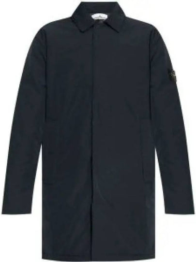 Micro Twill Single Coat Navy - STONE ISLAND - BALAAN 2