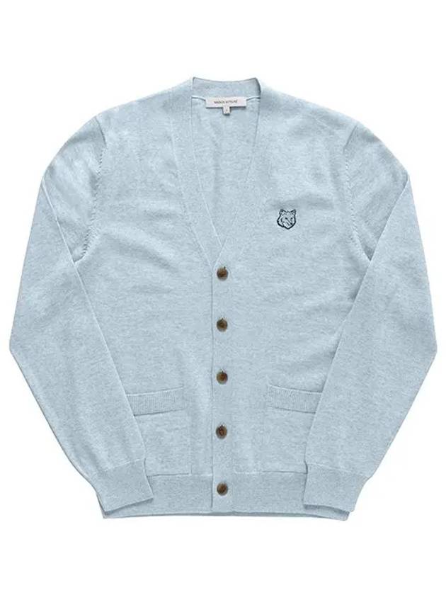 Bold Fox Head Patch Regular Cardigan Black - MAISON KITSUNE - BALAAN 5