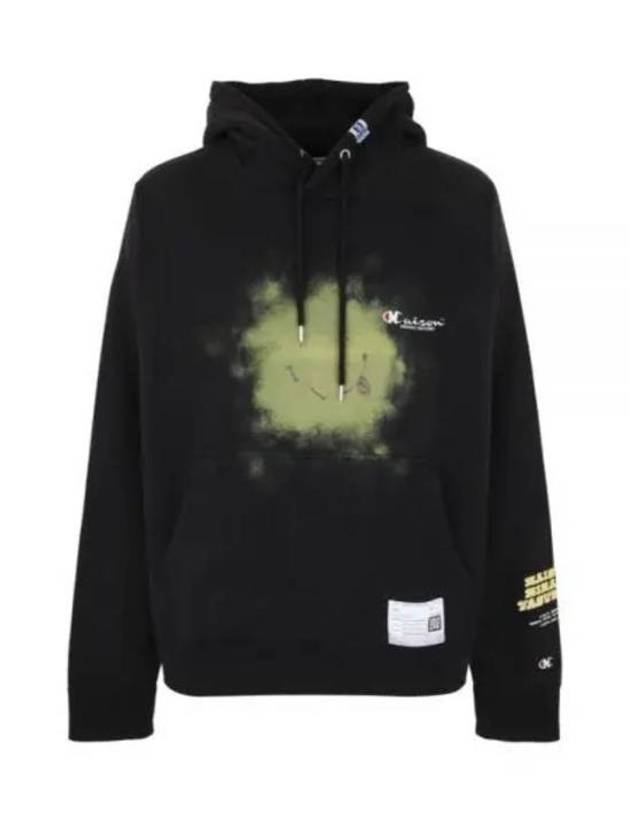 Graphic Print Hoodie Black - MAISON MIHARA YASUHIRO - BALAAN 2