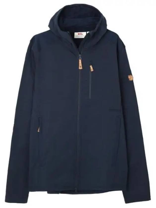 Men s Keb Fleece Hoodie Jacket - FJALL RAVEN - BALAAN 1