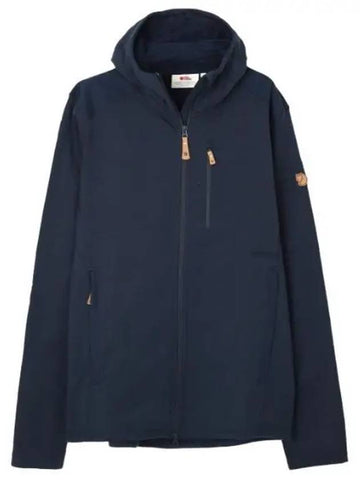 Men s Keb Fleece Hoodie Jacket - FJALL RAVEN - BALAAN 1