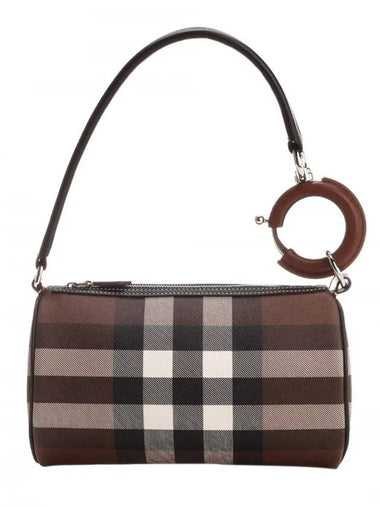 Tartan Check Mini Shoulder Bag Brown Black - BURBERRY - BALAAN 1