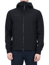 Men's Shell R Drawstring Goggle Hooded Jacket Black - CP COMPANY - BALAAN 3