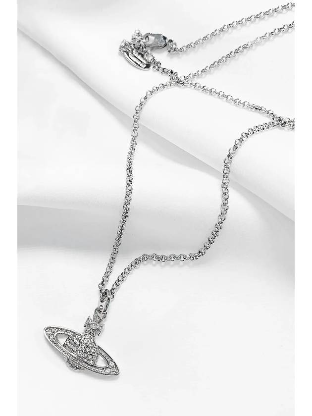 Mini Bas Relief Pendant Necklace Silver - VIVIENNE WESTWOOD - BALAAN 7