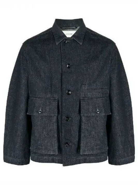 Boxy Denim Jacket Indigo - LEMAIRE - BALAAN 2