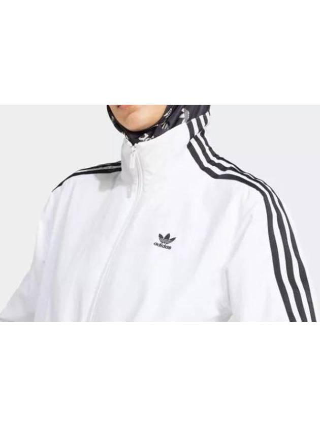 3 Stripe Woven Track Jacket White - ADIDAS - BALAAN 5