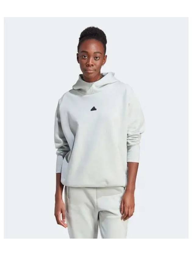 adidas Z N E Overhead hoodie silver gray IN5124 - ADIDAS - BALAAN 2