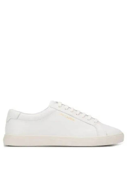 Women's Andy Low Top Sneakers White - SAINT LAURENT - BALAAN 2