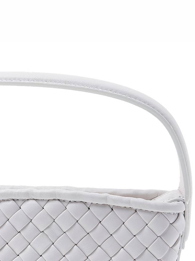 Intrecciato Leather Tote Bag Ivory - BOTTEGA VENETA - BALAAN 8