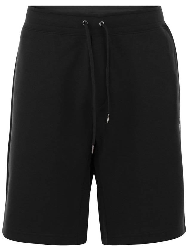 Embroidery Logo Track Shorts Black - POLO RALPH LAUREN - BALAAN 2